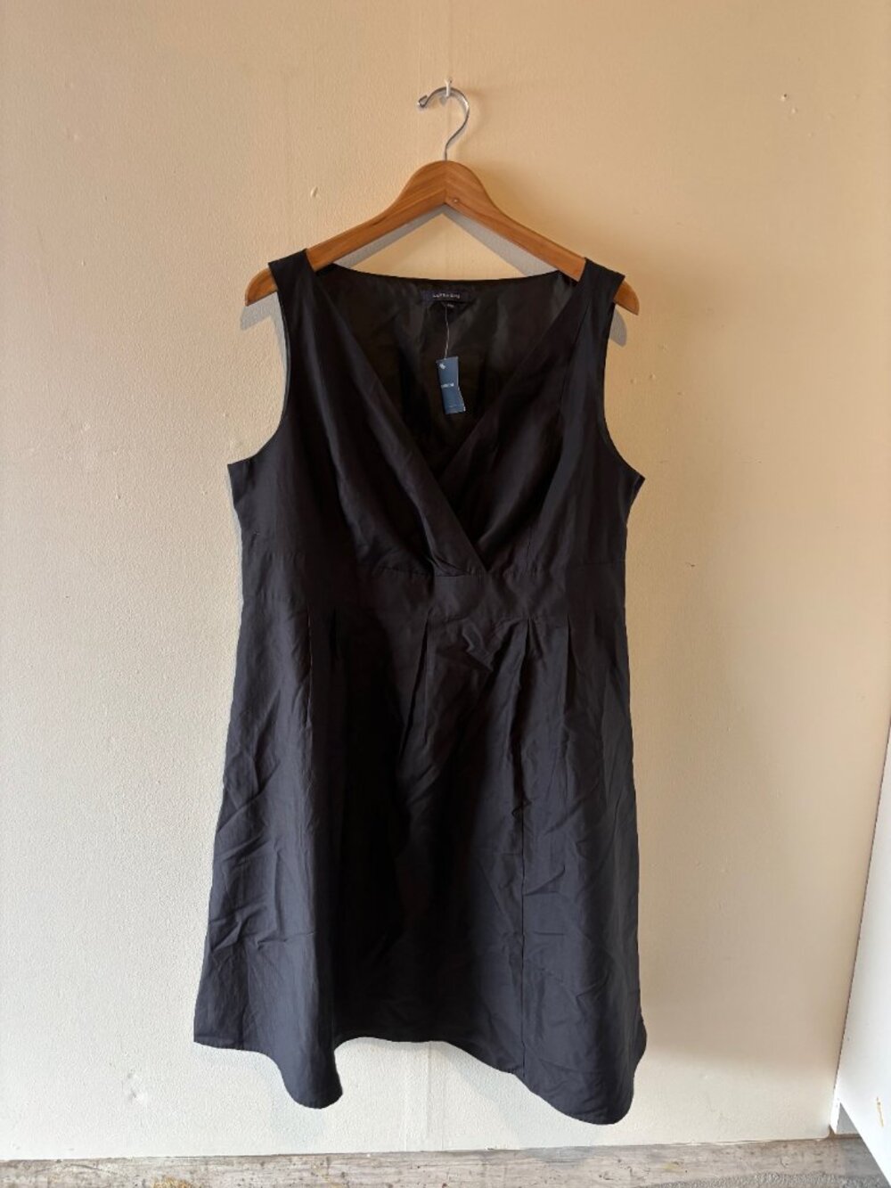 Land's End Cocktail Style Black Dress